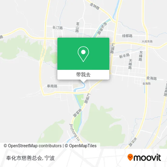 奉化市慈善总会地图