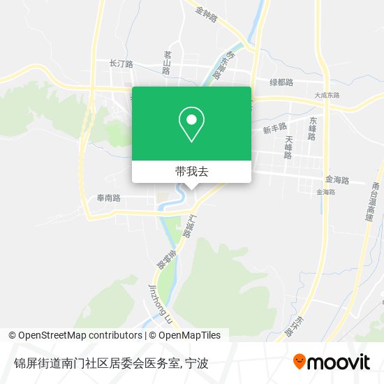 锦屏街道南门社区居委会医务室地图