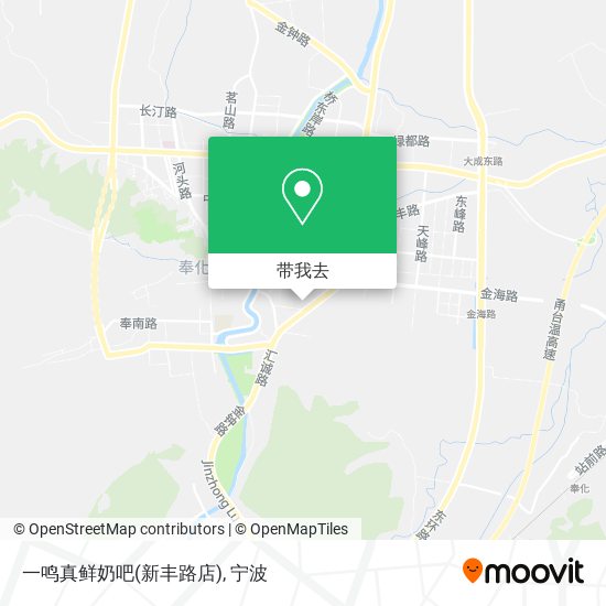 一鸣真鲜奶吧(新丰路店)地图