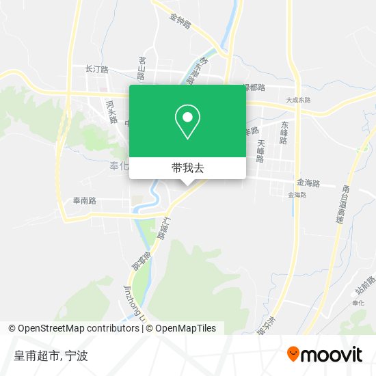 皇甫超市地图