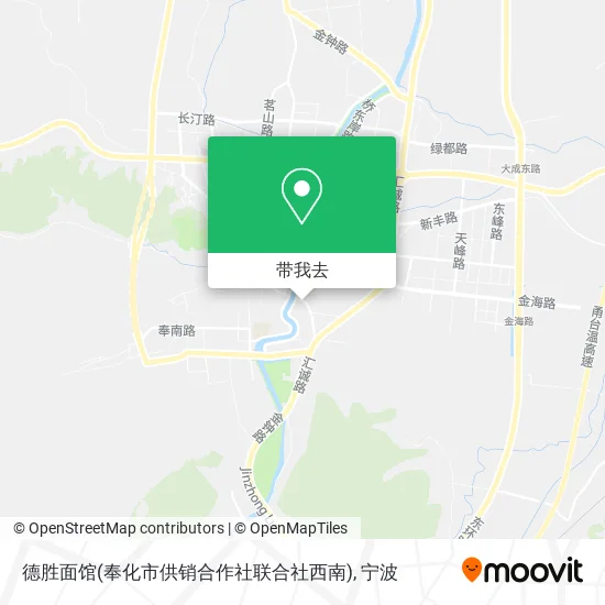 德胜面馆(奉化市供销合作社联合社西南)地图