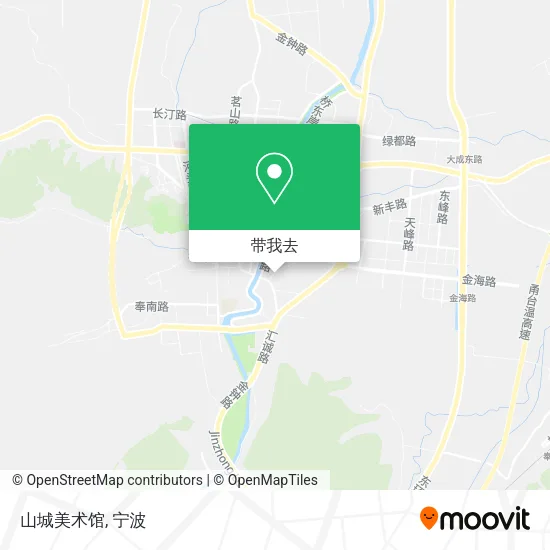山城美术馆地图