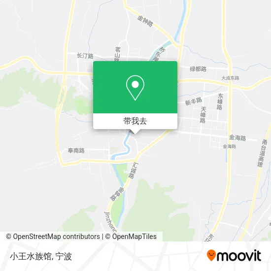 小王水族馆地图
