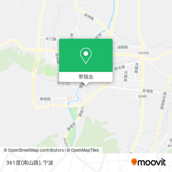 361度(南山路)地图
