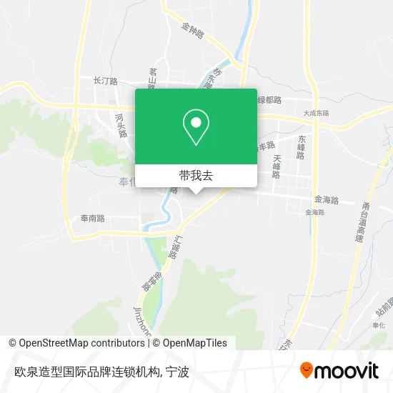 欧泉造型国际品牌连锁机构地图