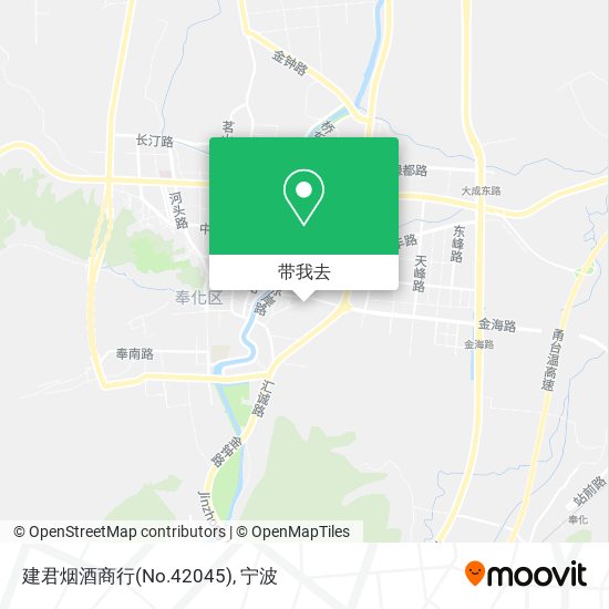 建君烟酒商行(No.42045)地图
