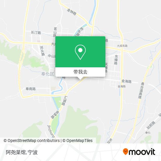 阿尧菜馆地图