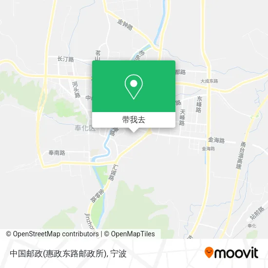 中国邮政(惠政东路邮政所)地图