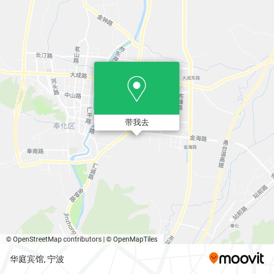 华庭宾馆地图