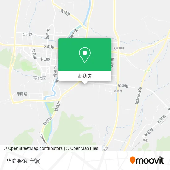 华庭宾馆地图