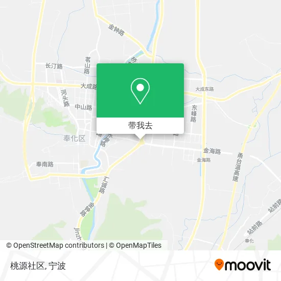 桃源社区地图