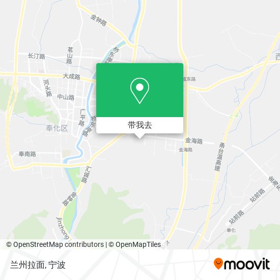 兰州拉面地图