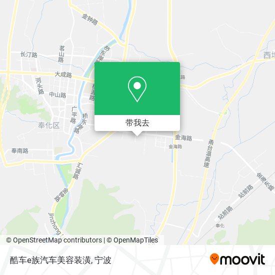 酷车e族汽车美容装潢地图