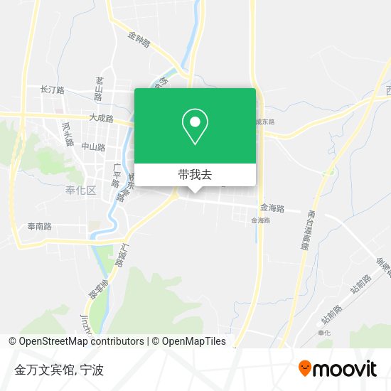 金万文宾馆地图