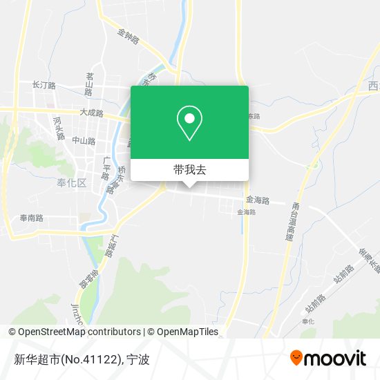 新华超市(No.41122)地图