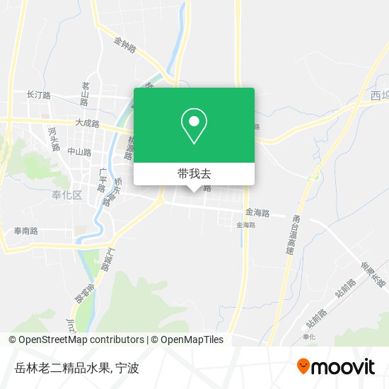 岳林老二精品水果地图