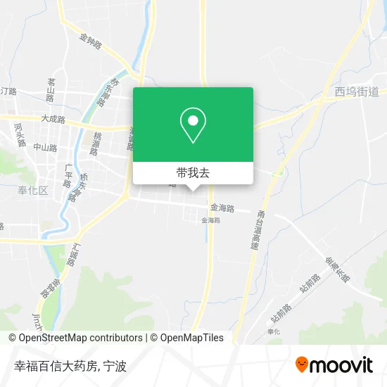 幸福百信大药房地图