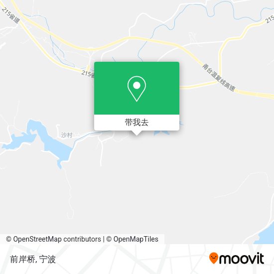 前岸桥地图