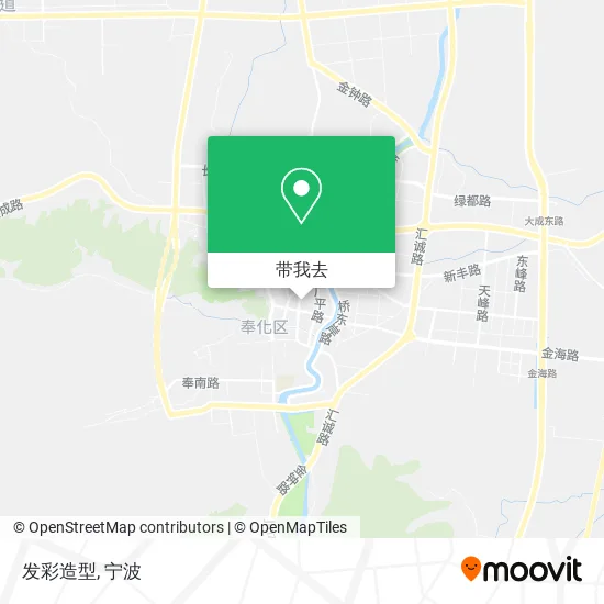 发彩造型地图