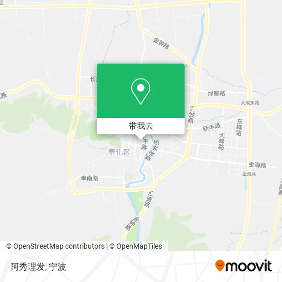阿秀理发地图