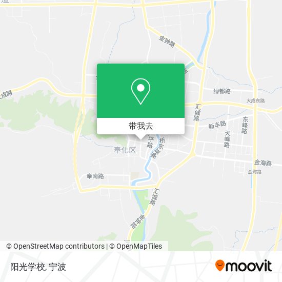 阳光学校地图