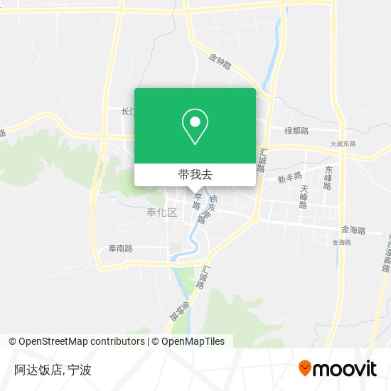 阿达饭店地图