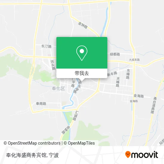奉化海盛商务宾馆地图