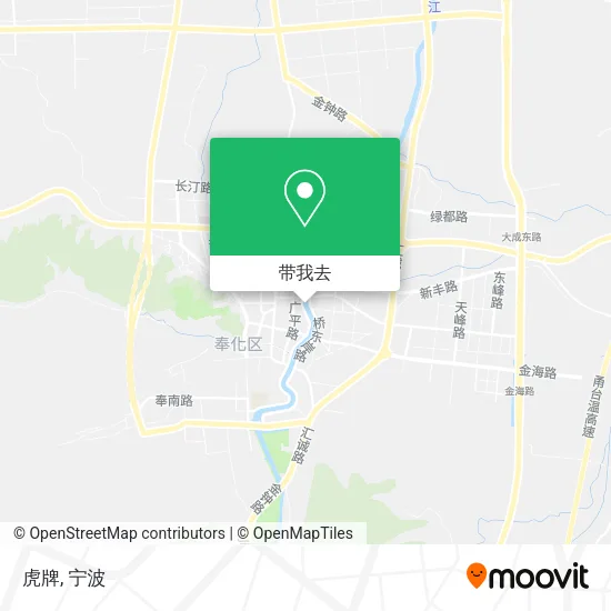 虎牌地图