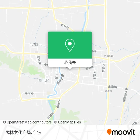 岳林文化广场地图
