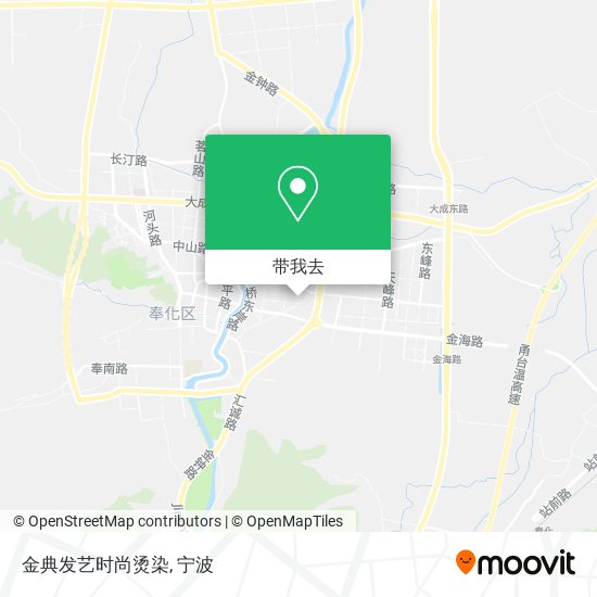 金典发艺时尚烫染地图