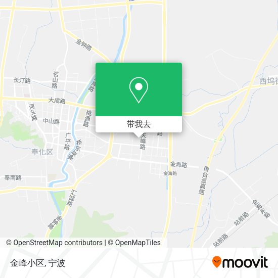 金峰小区地图