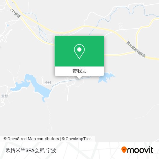 欧恪米兰SPA会所地图
