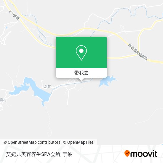 艾妃儿美容养生SPA会所地图