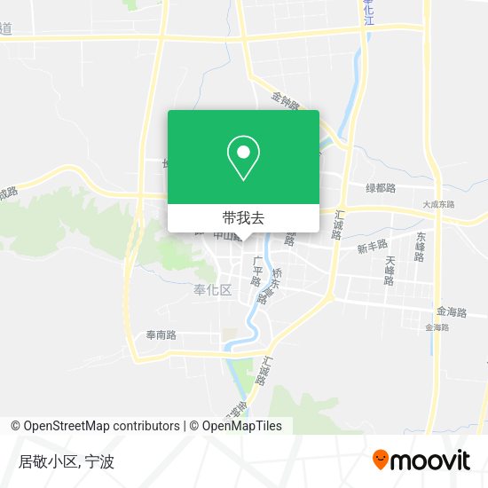 居敬小区地图