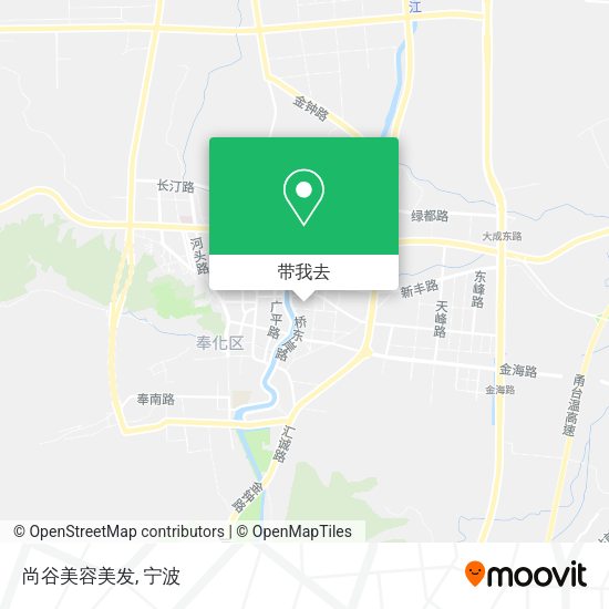 尚谷美容美发地图