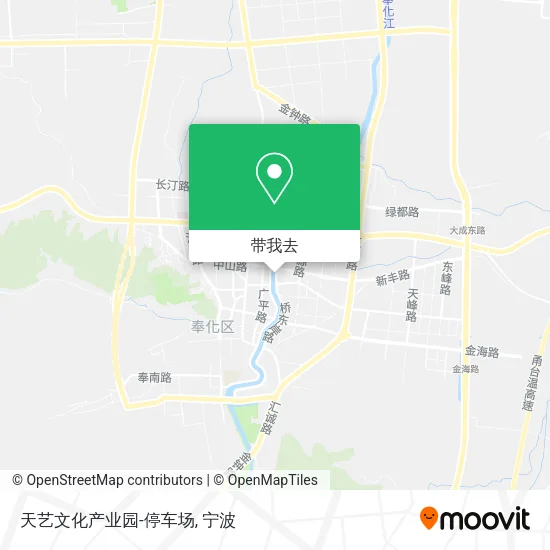 天艺文化产业园-停车场地图