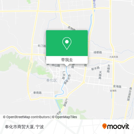奉化市商贸大厦地图