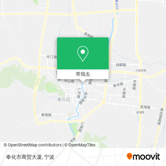 奉化市商贸大厦地图