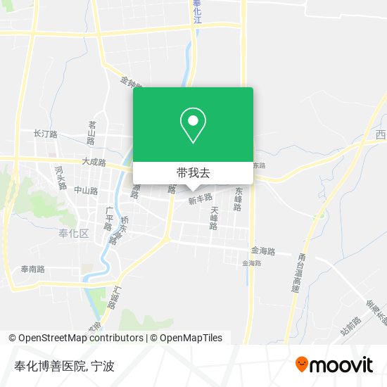 奉化博善医院地图