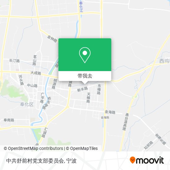 中共舒前村党支部委员会地图
