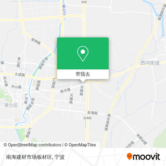 南海建材市场板材区地图