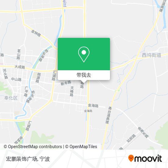 宏鹏装饰广场地图