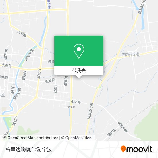 梅里达购物广场地图