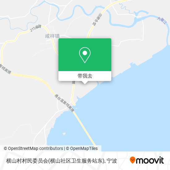 横山村村民委员会(横山社区卫生服务站东)地图