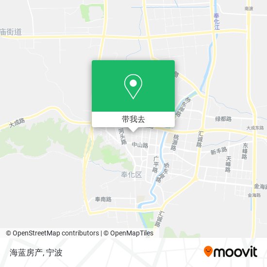 海蓝房产地图