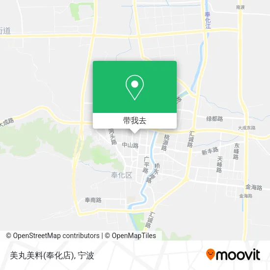 美丸美料(奉化店)地图
