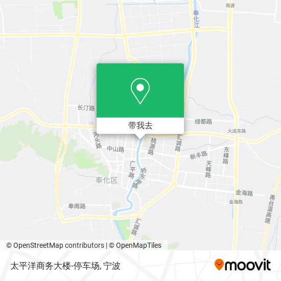 太平洋商务大楼-停车场地图