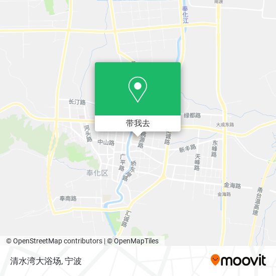 清水湾大浴场地图