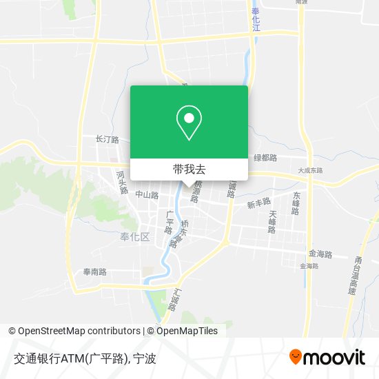 交通银行ATM(广平路)地图