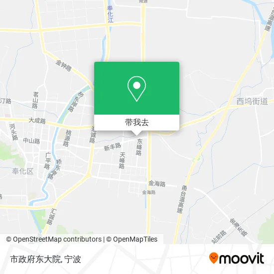 市政府东大院地图